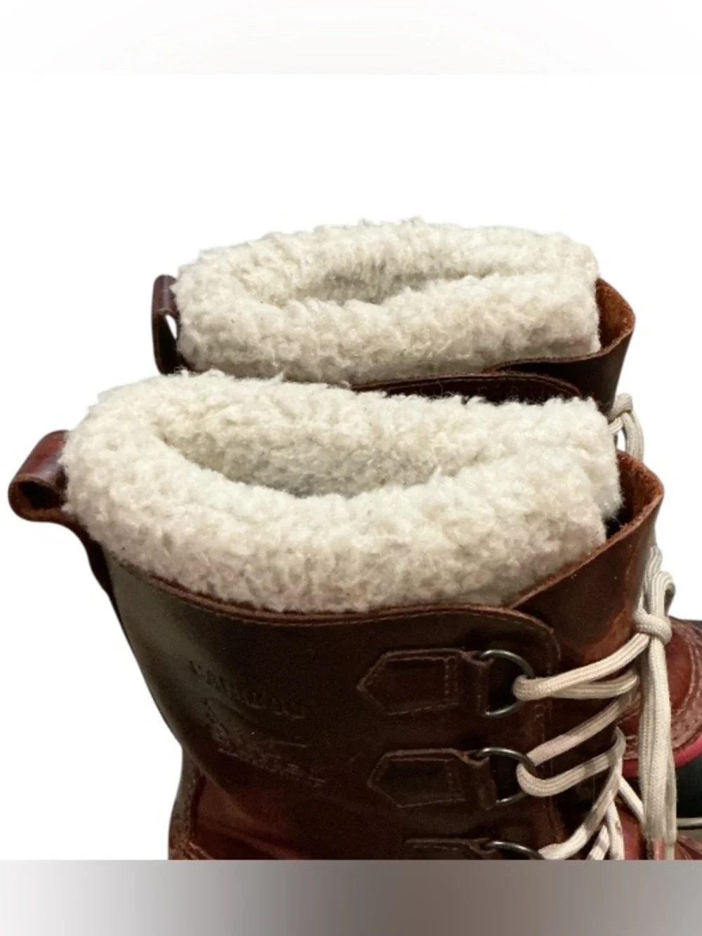 Authentic Sorel signature designer Caribu waterproof winter boots sz men's 8